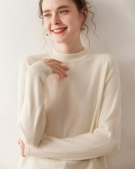 Women’s Half Mock Neck Cashmere Sweater