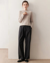 Women’s Half Mock Neck Cashmere Sweater