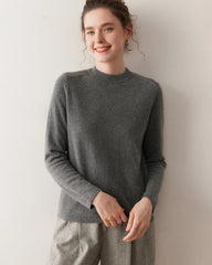Women’s Half Mock Neck Cashmere Sweater