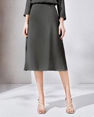 30mm Loose Long Sleeve Pullover Silk Blouse