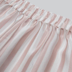 Kid's Stripe Silk Pajama Set