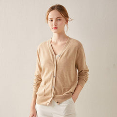 Knit Cashmere Cardigan