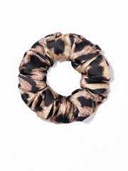 Leopard Fashion Silk Hair Bands Scrunchy
