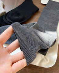 Men’s Cashmere Blend Right Angle Crew Socks