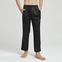 Men's Silk Pajama Pants Sleep Pants