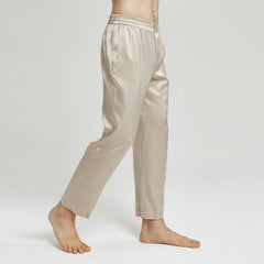 Men's Silk Pajama Pants Sleep Pants