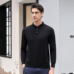 Mens Polo Cashmere Sweater