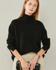 Oversized Turtleneck Cashmere Sweater