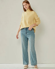 Oversized Turtleneck Cashmere Sweater