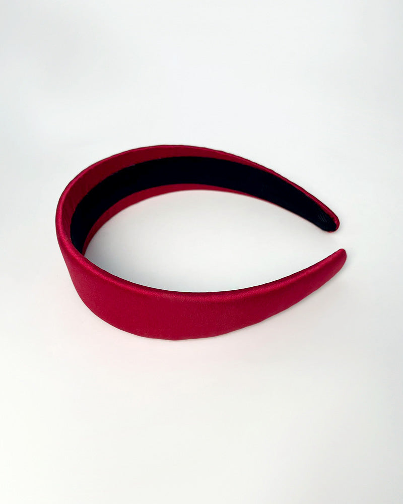 Silk 4cm Wide Border Hairband - DAISYSILK UK