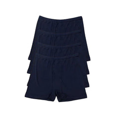 Soft Silk Knit Boxer Shorts 4Pcs for Men