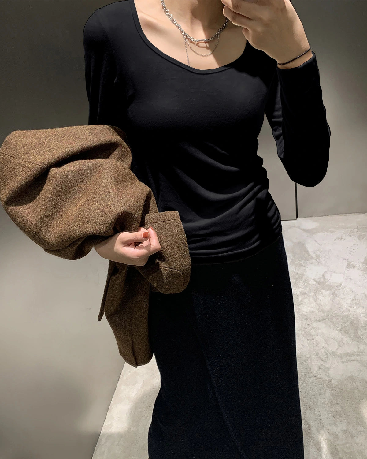 Women‘s Brushed Thermal Underwear Set - DAISYSILK UK