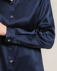 Women's Basic Silk Shirt