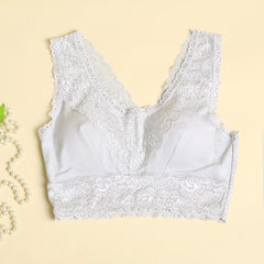 Sports Lace Breathable Silk Bra