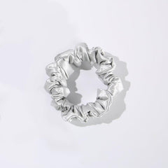 22 Momme 2.5 CM Silk Hair Loop Scrunchy 4PCS Set